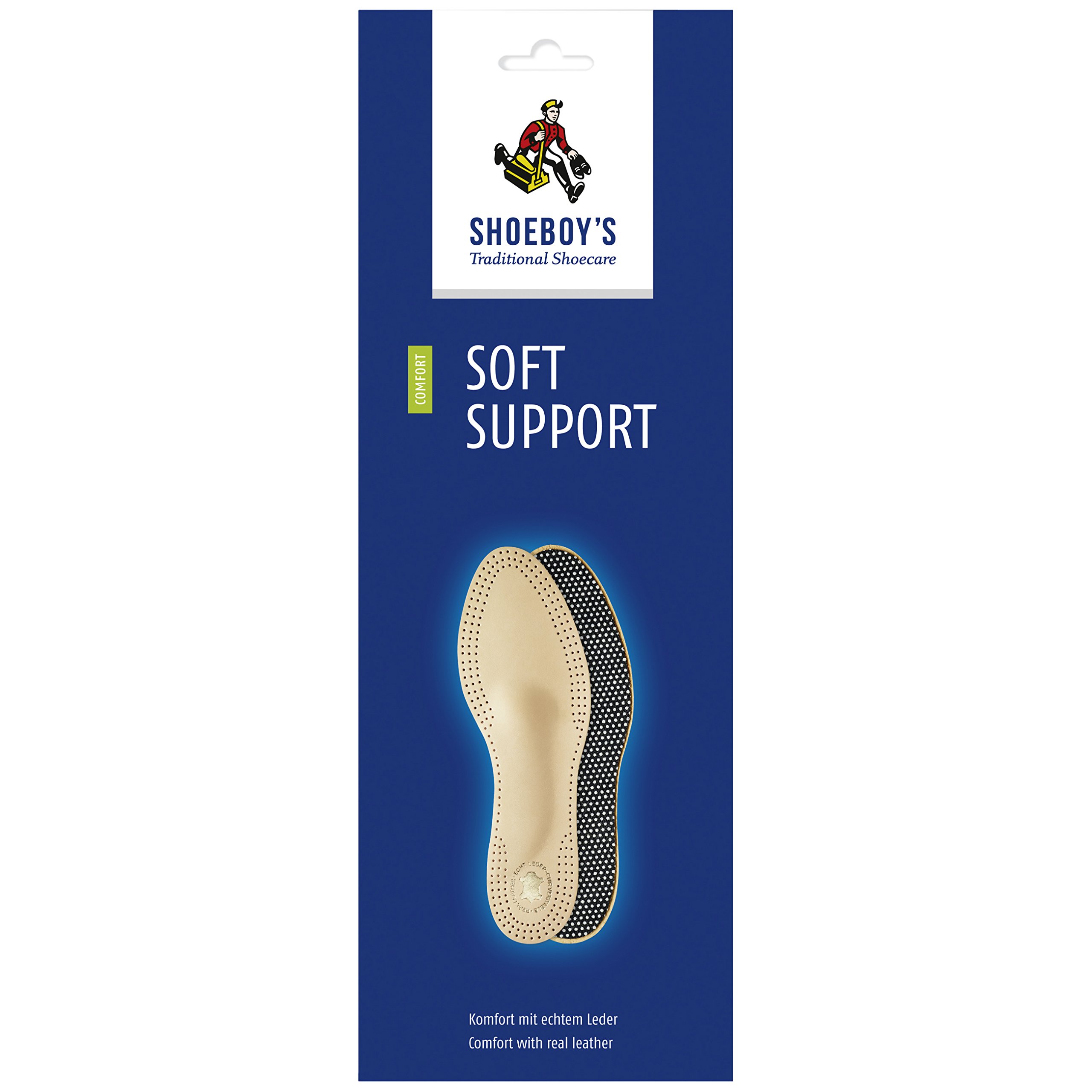 SHOEBOY'SSHOEBOY'S Soft Support - Footbed to Support The Prevention of Splayfoot and Fallen Arches - Size 8 to 8.5
