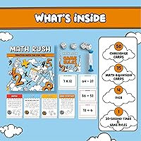 Vista 5 de Math Blast! Cool Math Games for Kids 8-12 - Fun Educational Mental Math Game for Home & Classroom - Practice Math The Fun Way