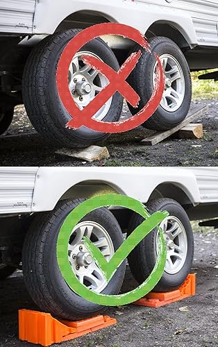 Vista 7 de Tri-Lynx Lynx Levelers - Bloques de nivelación entrelazados para RV/remolque/autocaravana/Vanlife con bolsa de almacenamiento de nailon