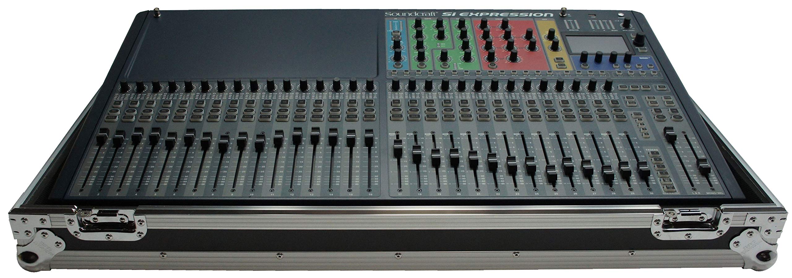 Harmony Audio HCSIEX 3 Flight Transport Road Case Compatible with Soundcraft Si Expression 3 Mixer