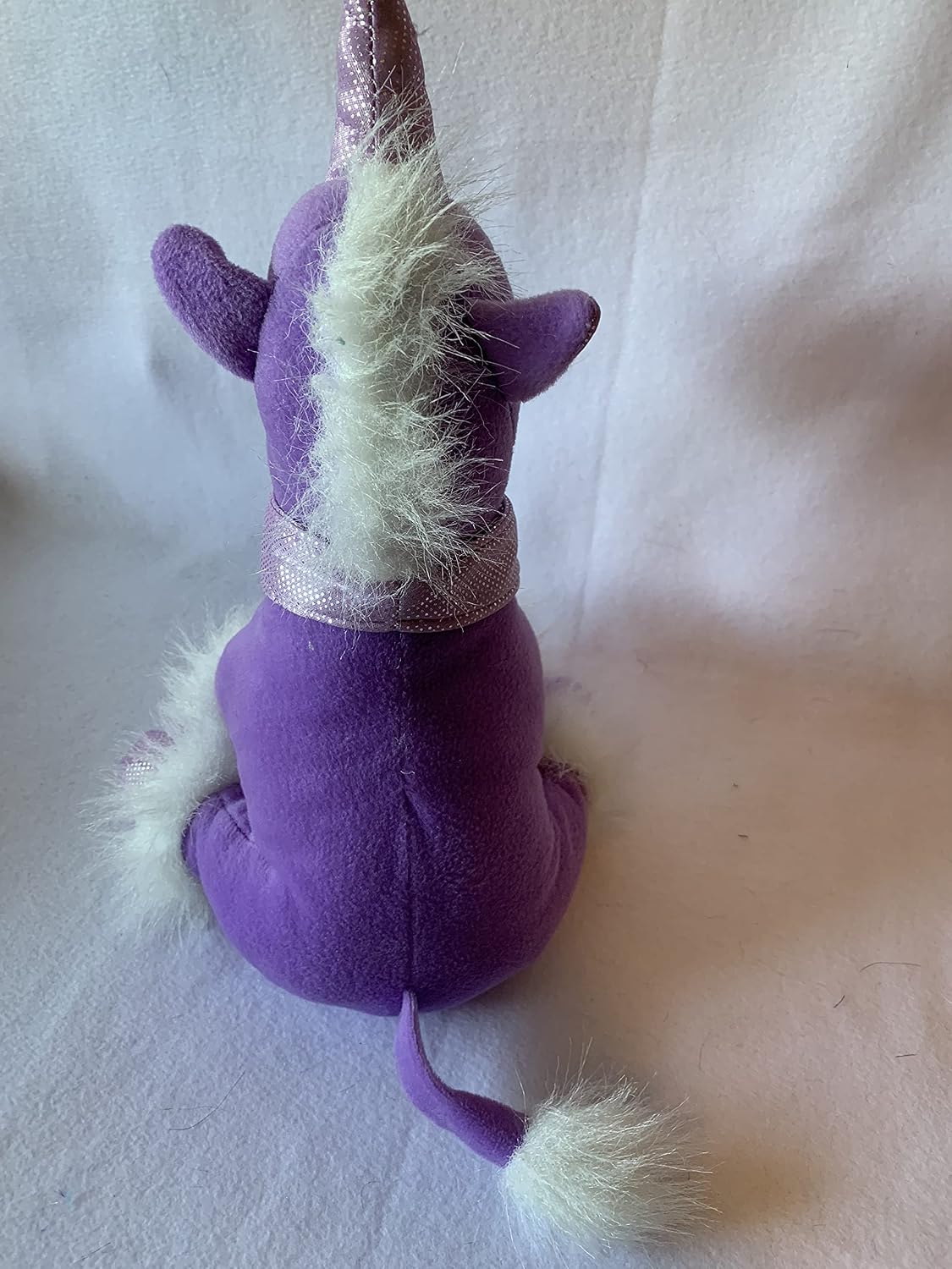 Aunt Sandy's Sewing Weighted Stuffed Animal, Unicorn with 3 lbs, Washable Plush Buddy, Pink or Purple