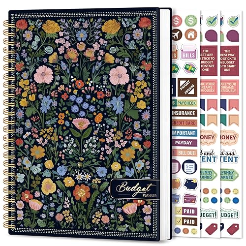 Budget Planner - Monthly Budget Book with Expense Tracker Notebook,