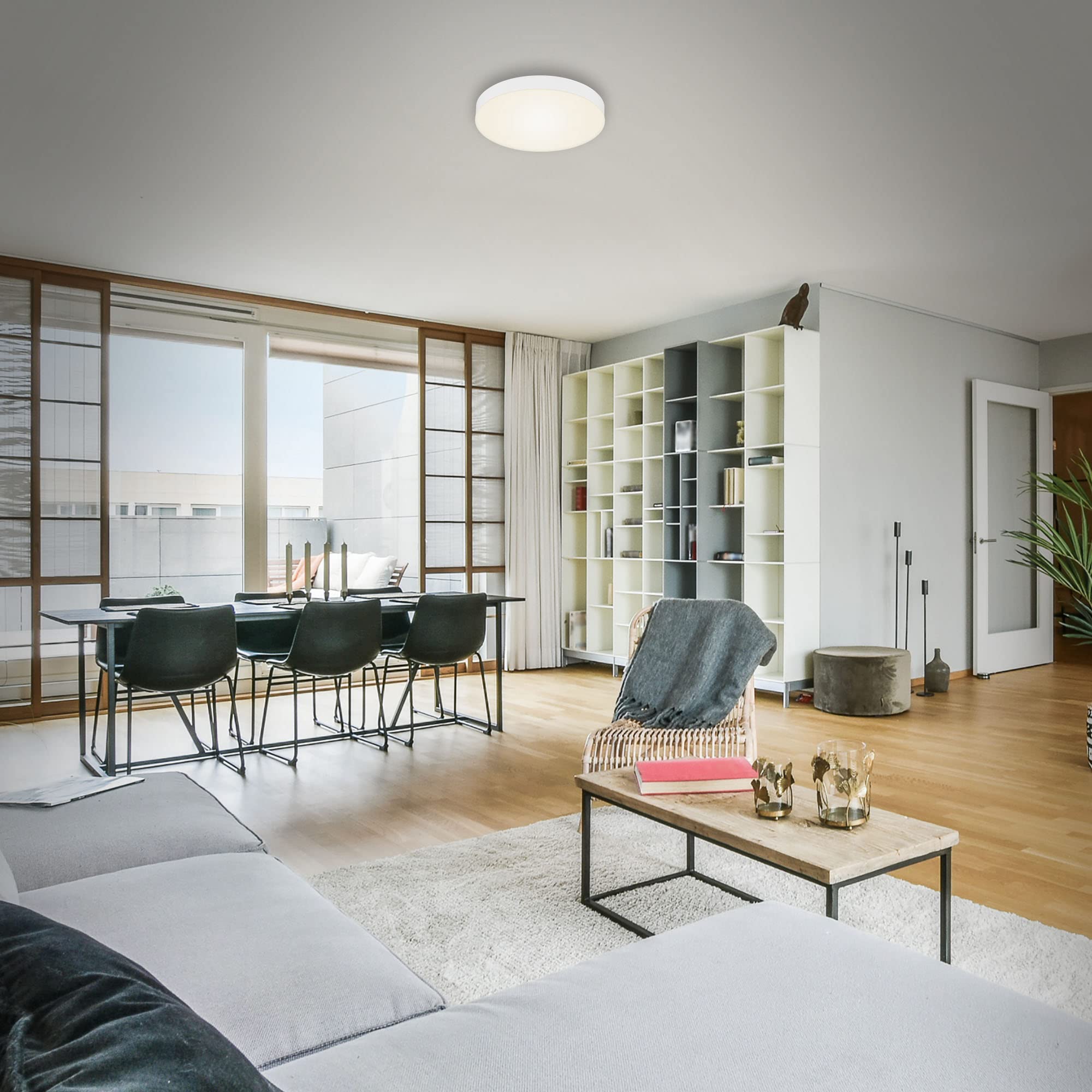 Plafoniera LED Soffitto 30x30 Cm | Luce Bianca Naturale 4000K Per Interni Moderni - Foto 1