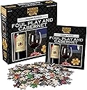 Bepuzzled Classic Mystery Jigsaw Puzzle - Foul Play & Cabernet, Red