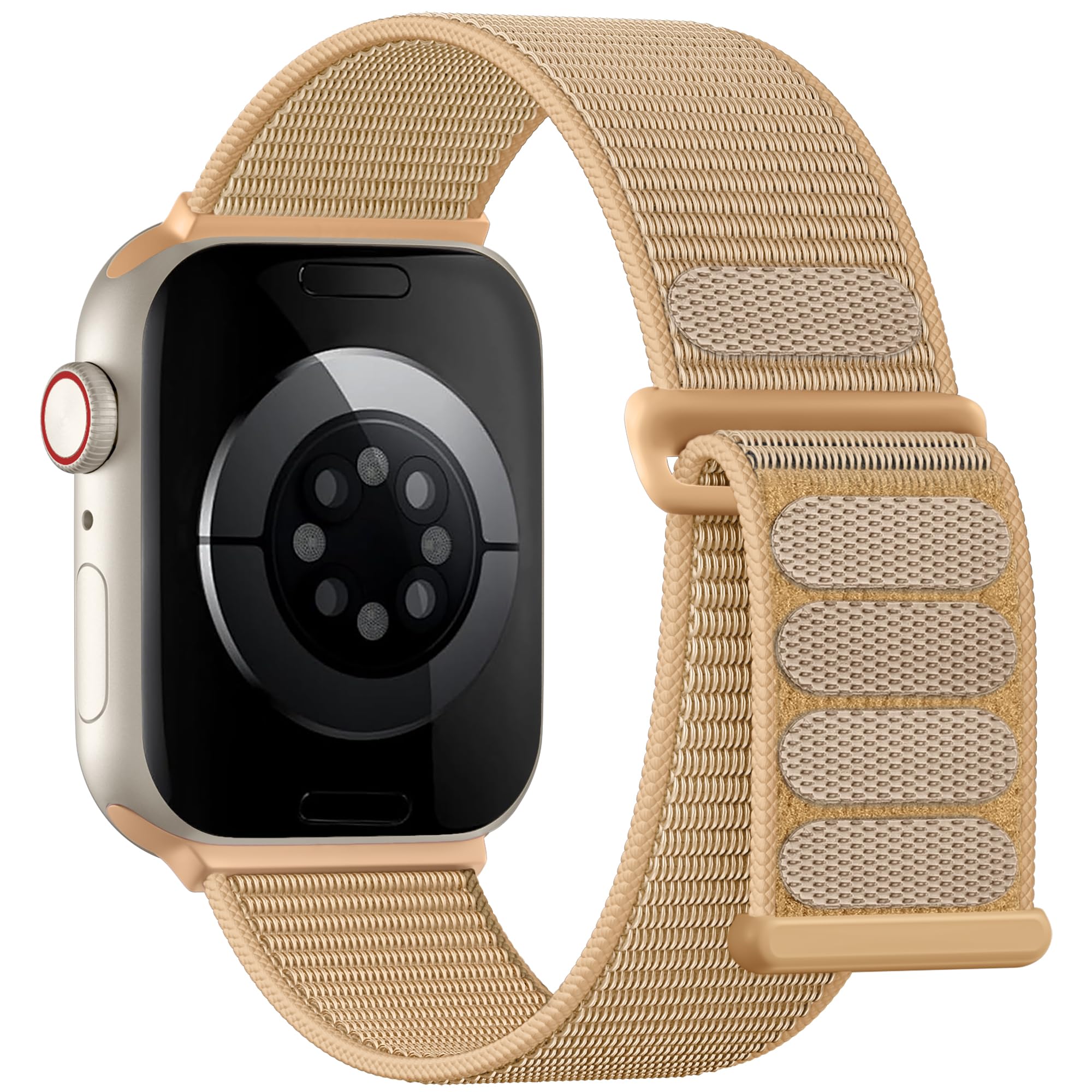 Lenrao Soft Nylon Sport Loop Compatible with Apple Watch Bands Women Men