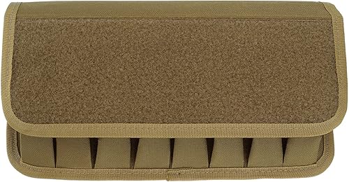 Miniatura 8 de Raiseek Molle 8 Mag Pouch con tapa, bolsa de almacenamiento para cargador de pistola