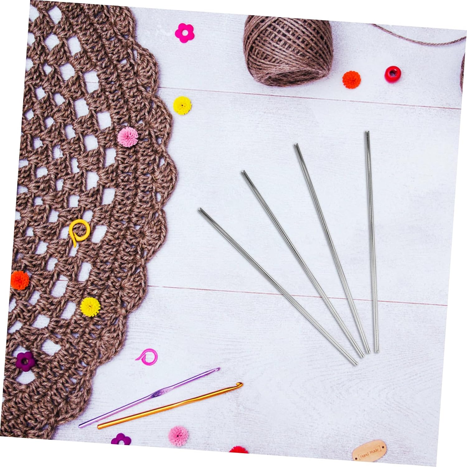 50pcs Steel Blocking Pins for Crochet Board Knitting Supplies