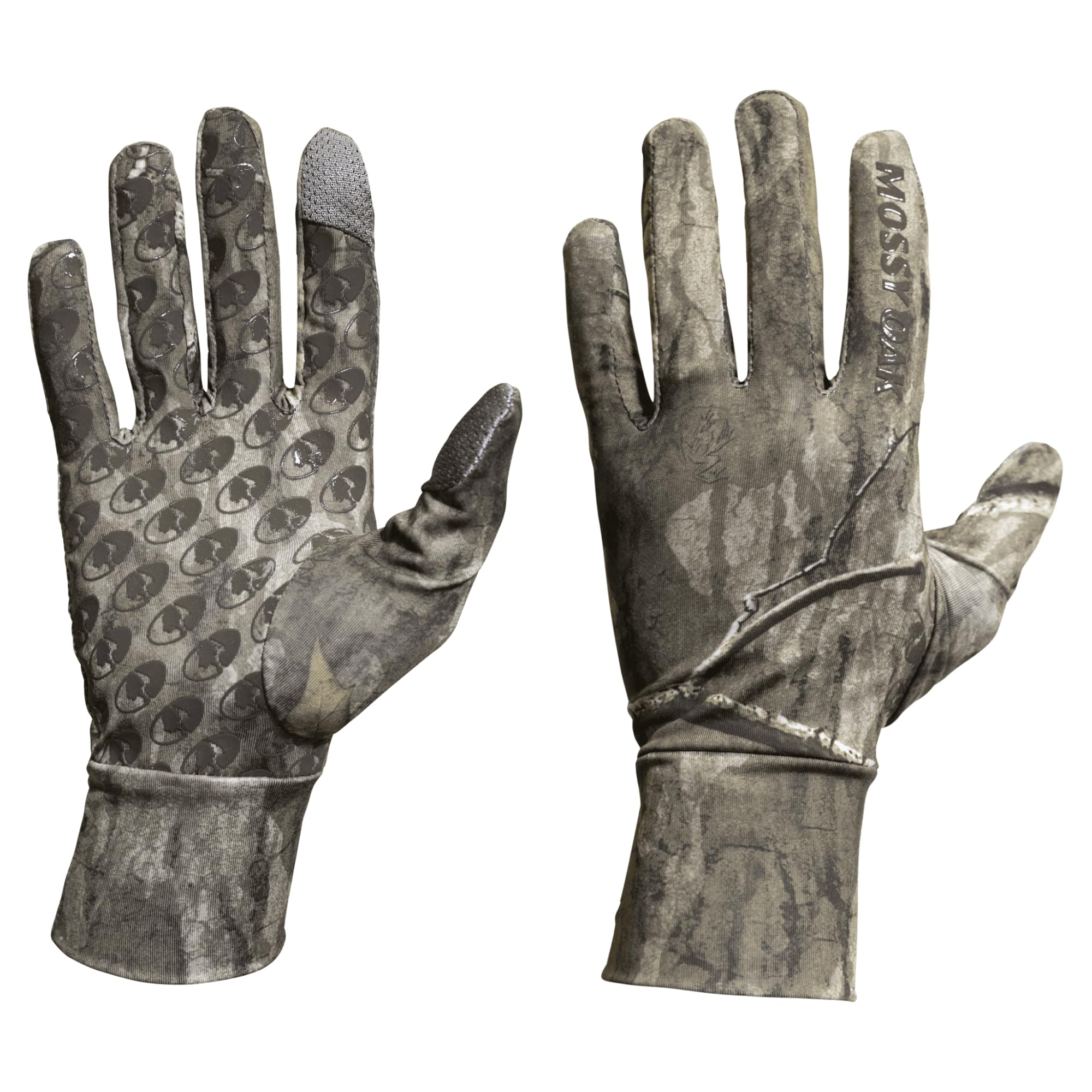 Mossy Oak Lightweight Camo Hunting Gloves, Country Roots, L-X-L
