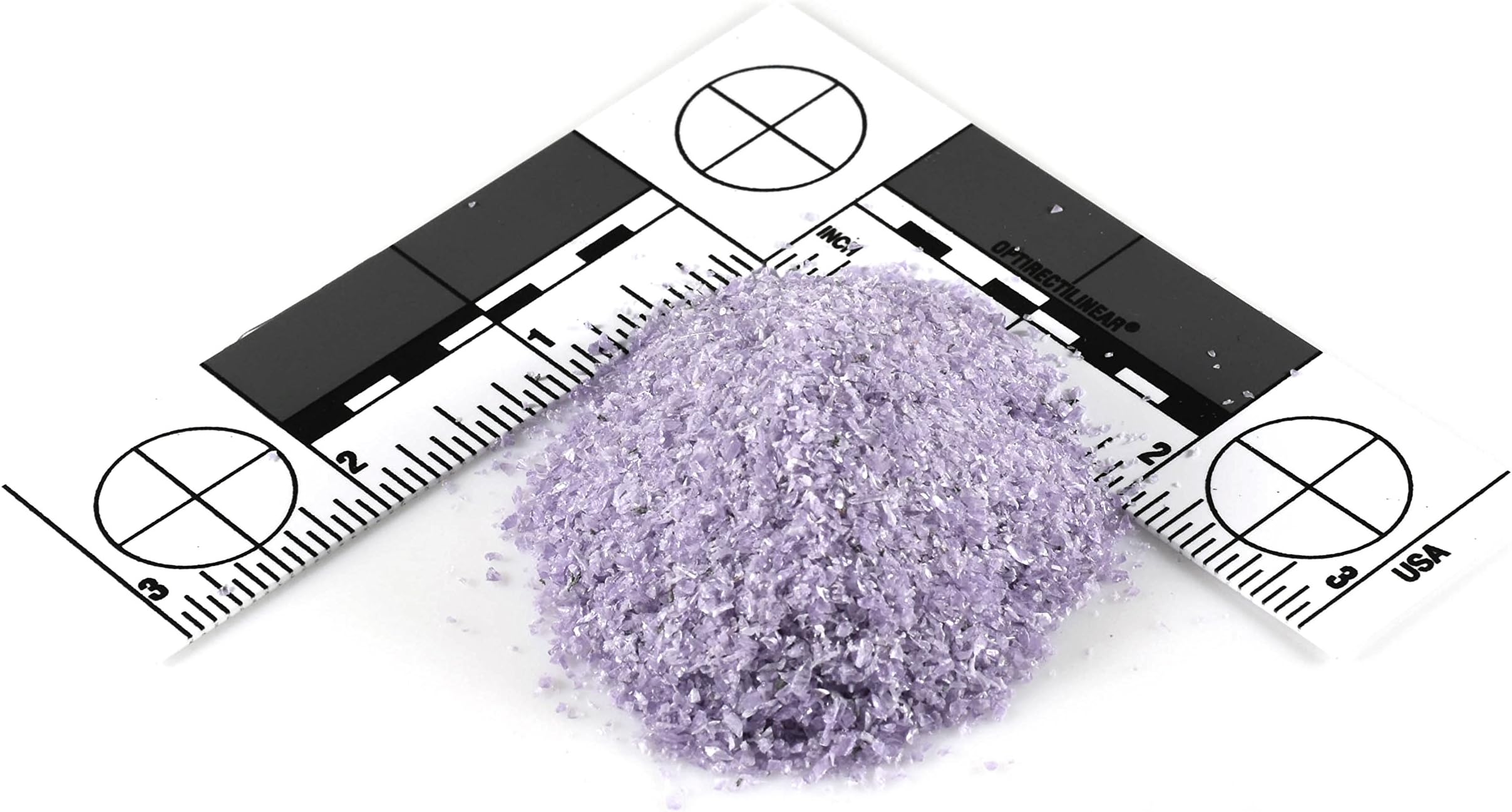 World of Wood Amethyst Stone, Crushed Inlay (Medium) (2 oz)