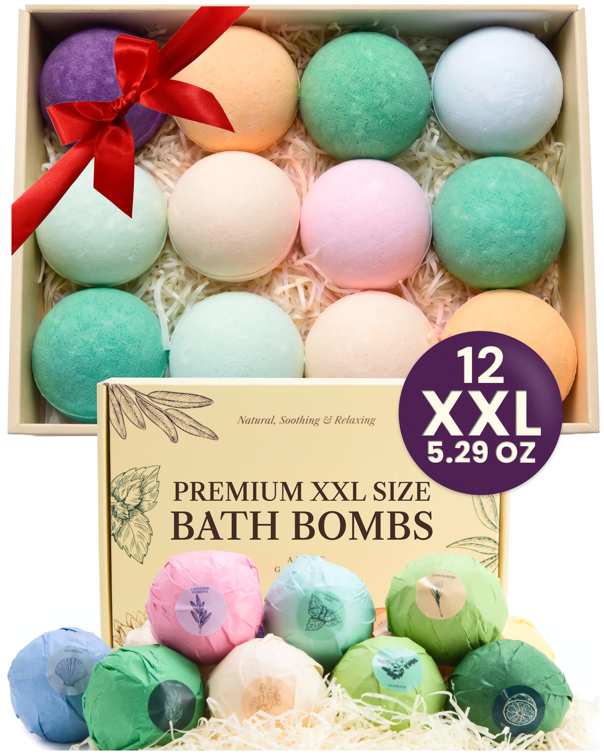 XXL Bath Bombs for Women, 12pc by AdeleGourdain