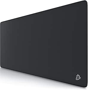 CSL-Computer - XXL Speed Gaming Titanwolf mouse pad black 900 x 400 mm - Large table base - Improves accuracy and speed, 23032532, Type 1