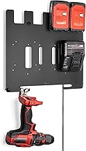 • Metal Wall Mount for Einhell Power X-Change 18V Batteries and Chargers • Compatible with Charger 3A, FastCharger 4A, TwinCharger 3A and BoostCharger 6A • Charging Station and Drill