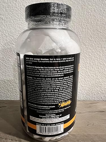 Miniatura 8 de CONTROLLED LABS Paquete de salud general, 45 tríadas naranjas para servir, 90 unidades de coeficiente intelectual de salud de naranja, 120 unidades