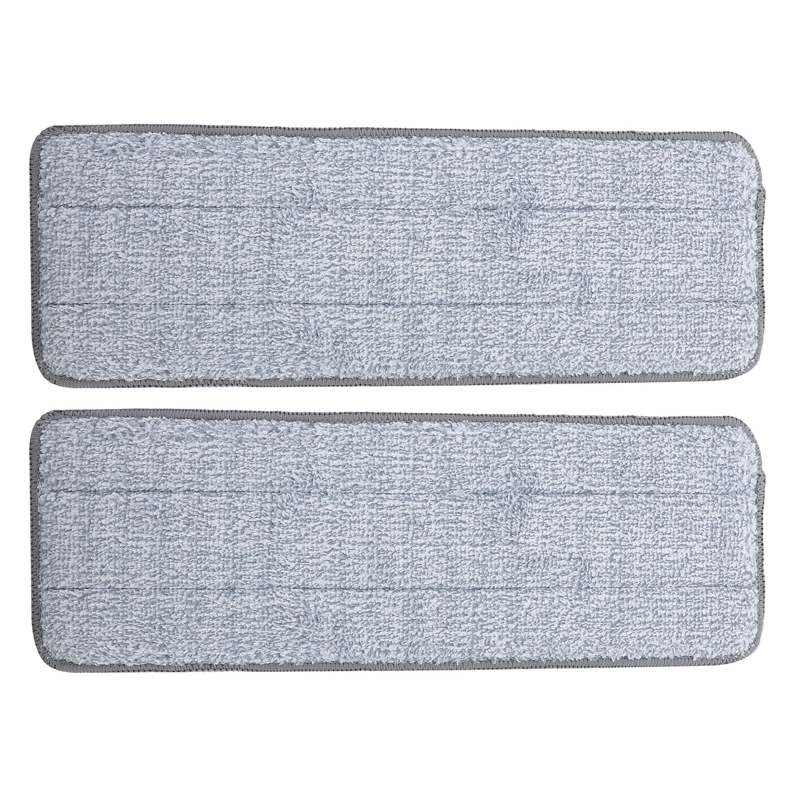 Toyvian Lot de 2 Lingettes en Fibre Ultra Absorbantes pour Balai, Lingettes de Nettoyage Réutilisables, pour Sols la Maison et Salles de Sport