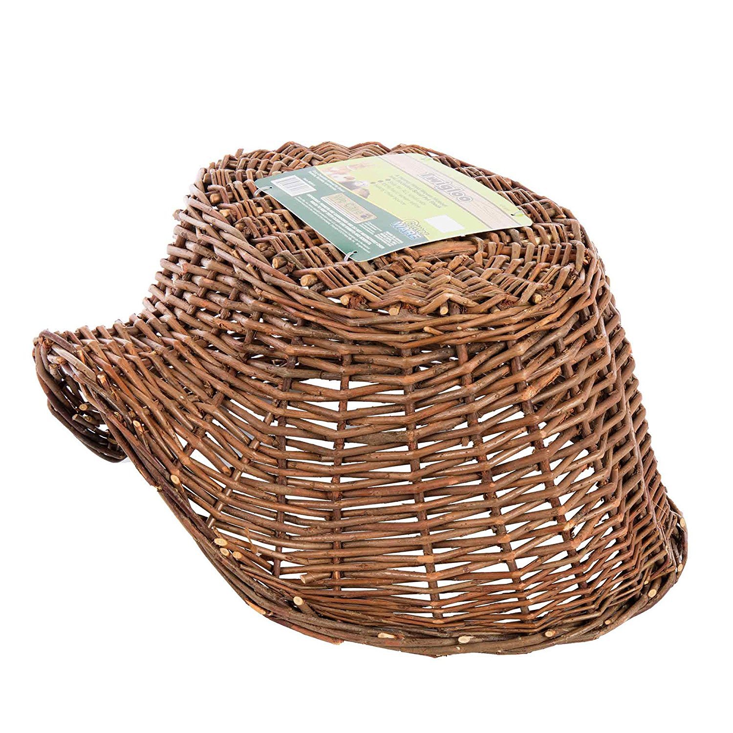 Ware Herstellung Hand Woven Weiden twigloo Small Pet Versteck, mittel