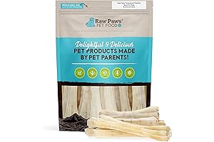 Raw Paws Compressed Rawhide Bones: Made in USA