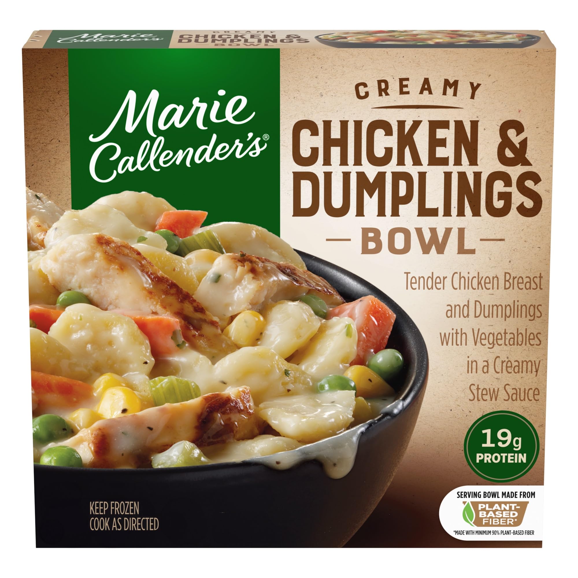 Marie Callender's Creamy Chicken & Dumplings Bowl, 12 oz