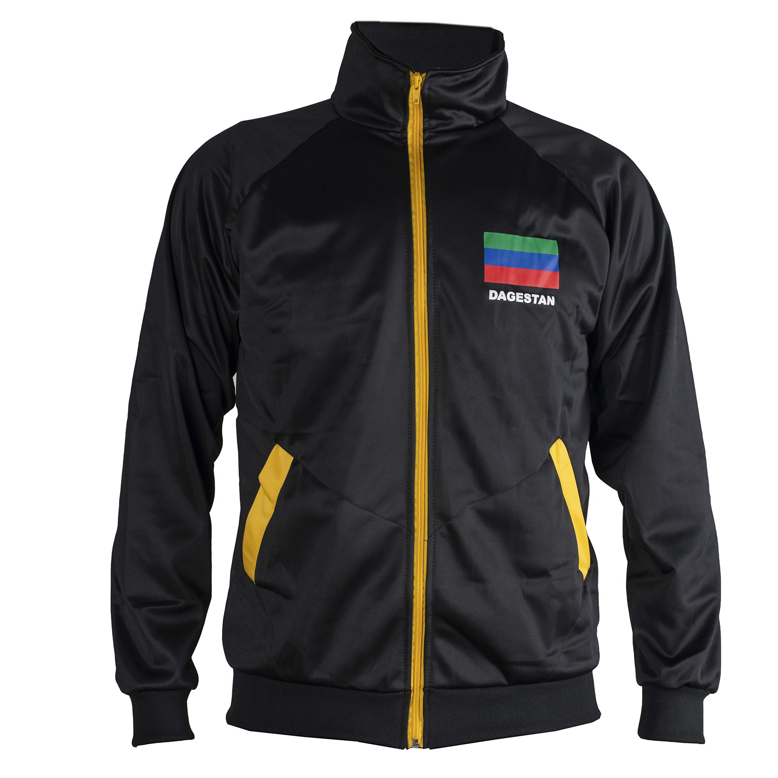 JL Sport Khabib Nurmagomedov The Eagle Dagestan Mixed Martial Arts MMA Jacket Tracksuit - L