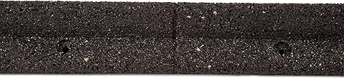 Miniatura 3 de Borde de césped de goma reciclada negra de 4 pies (caja de 6 piezas)