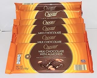 Choceur Milk Chocolate With Almonds 5.29 OZ (Pack of 6)