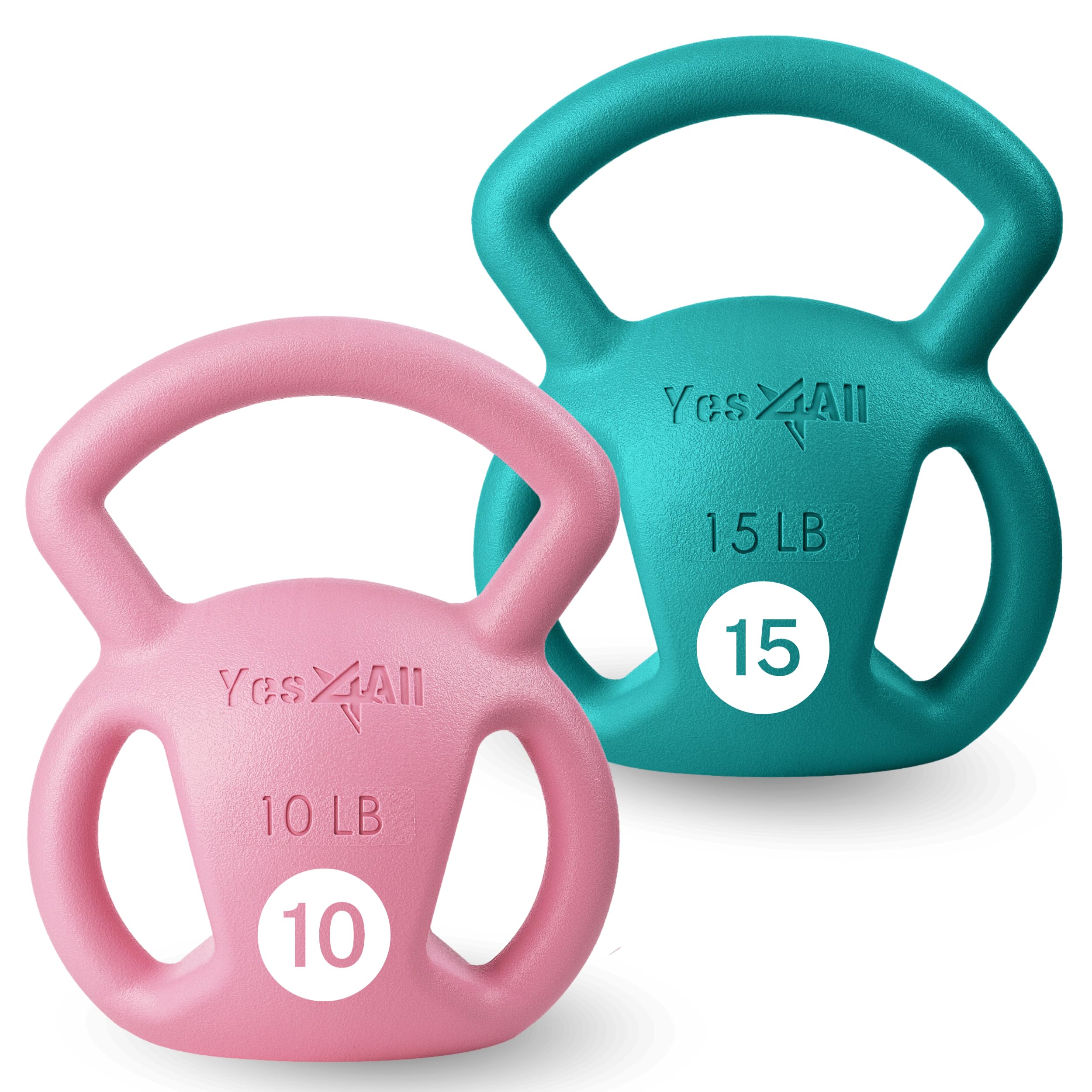 Yes4All Three-Handle Kettlebell Set