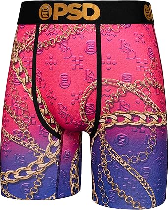 PSD Mens Bright Luxe Boxer Briefs, Multi, XL