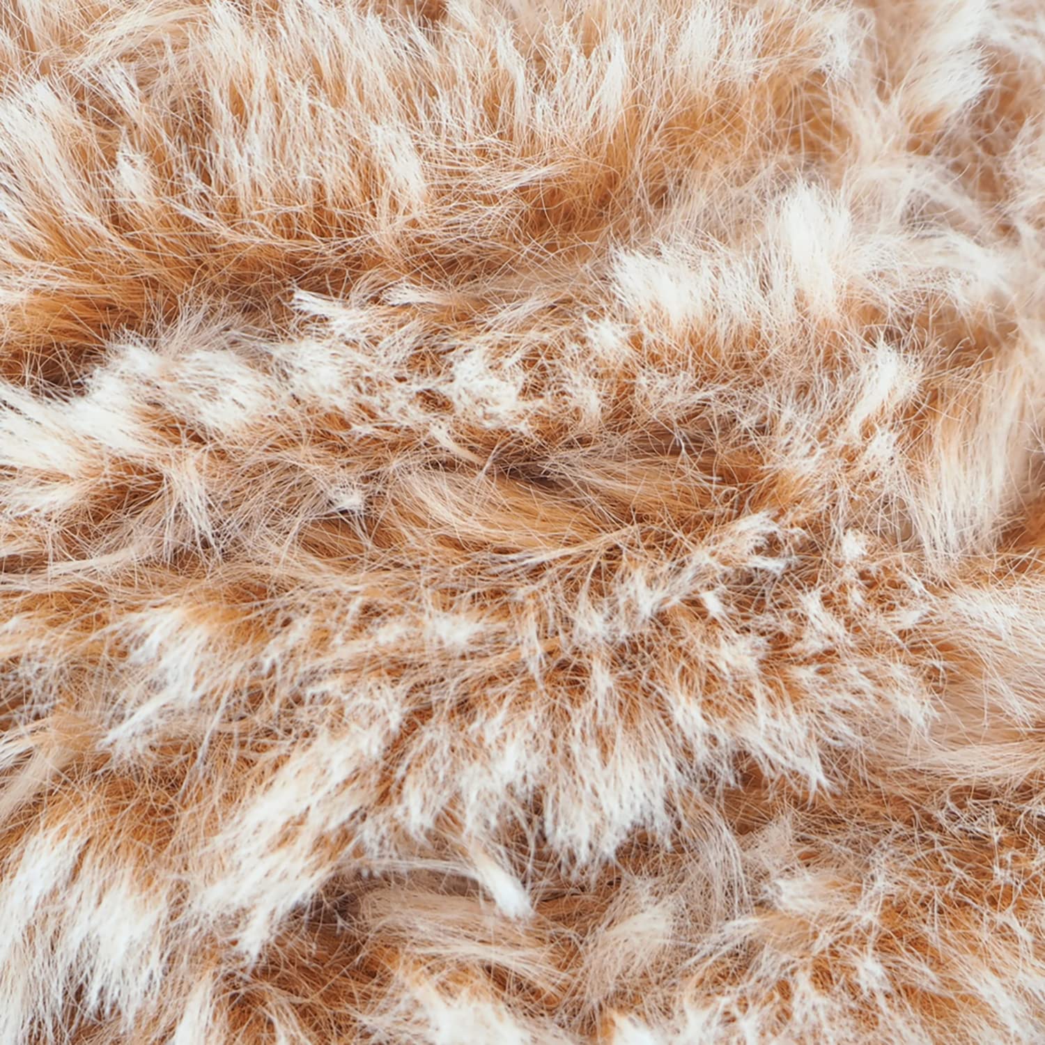Faux Fur Yarn For Crocheting - 6 Skeins Chunky Soft Fluffy Yarn For Hats, Amigurumi & Blankets, Khaki Color