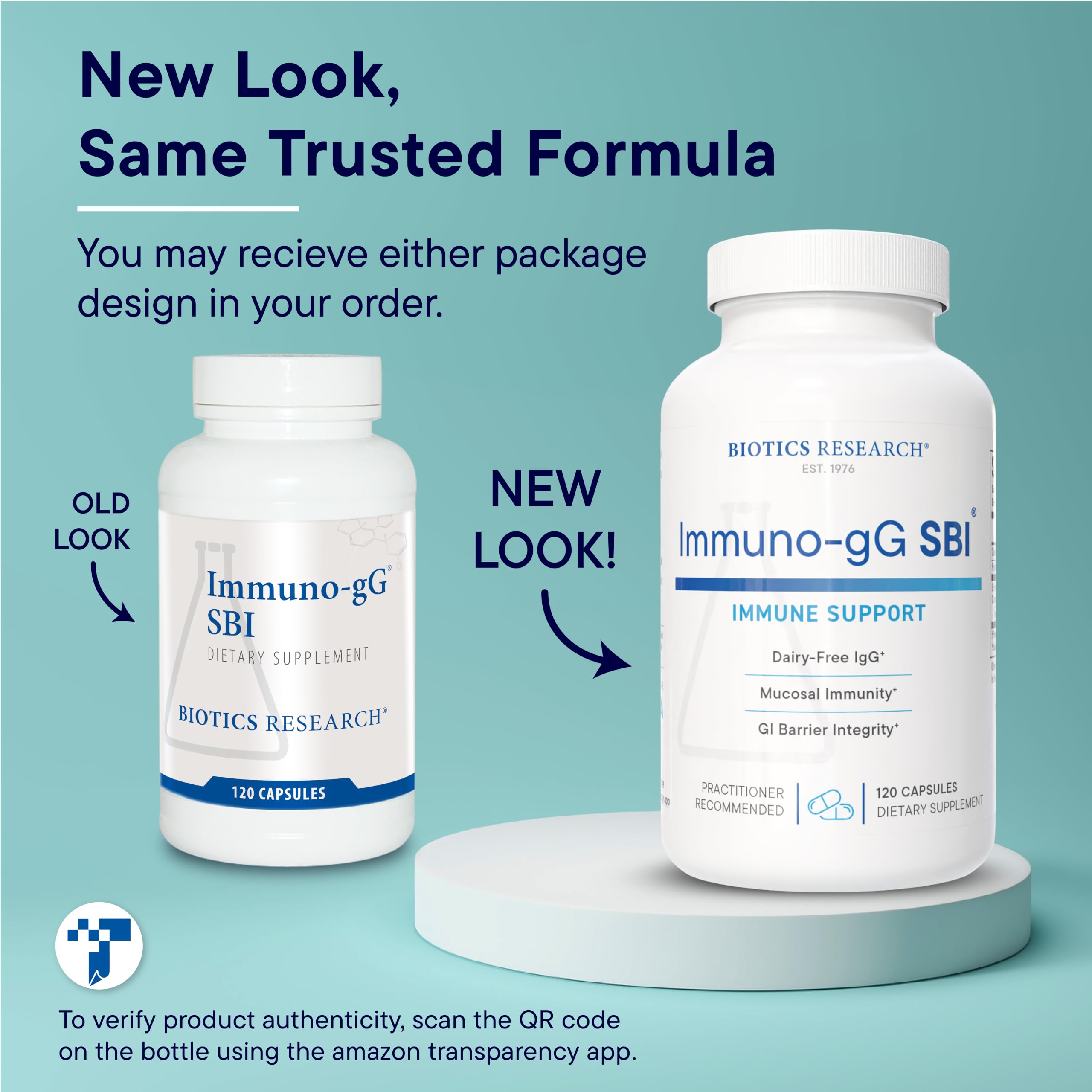 BIOTICS RESEARCH Immuno-gG™ IgG Immunoglobulin Concentrate SBI 120 Capsules — Amazon image 8