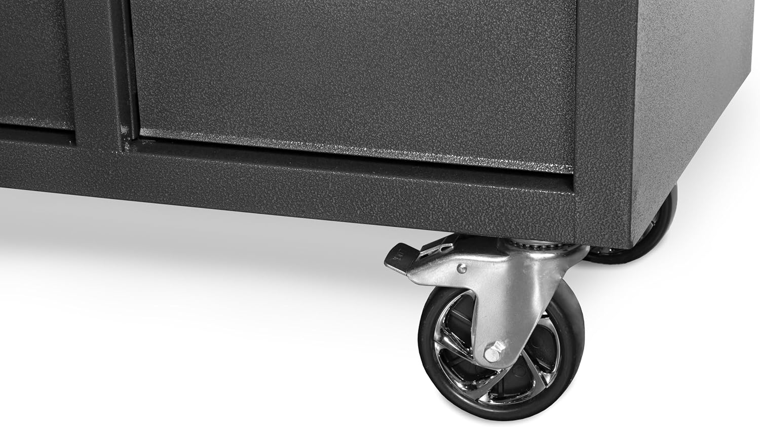 Wen 52-Inch Premium Rolling Tool Cabinet, Black, Heavy Duty 21-Gauge Powder-Coated Steel Construction, for Garage and Workshop (GG532B) 52-Inch Bottom