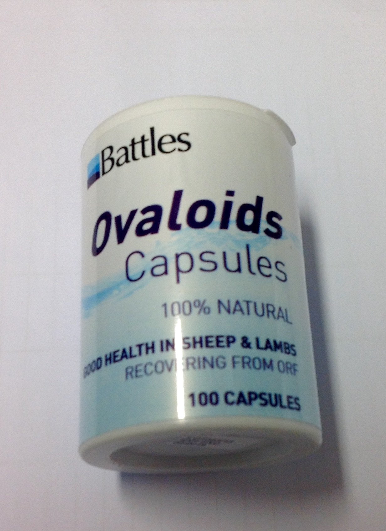Battles Ovaloid Capsules For Sheep And Lambs