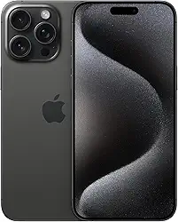 Apple iPhone 15 Pro Max (256 GB) — Titânio preto (Recondicionado)