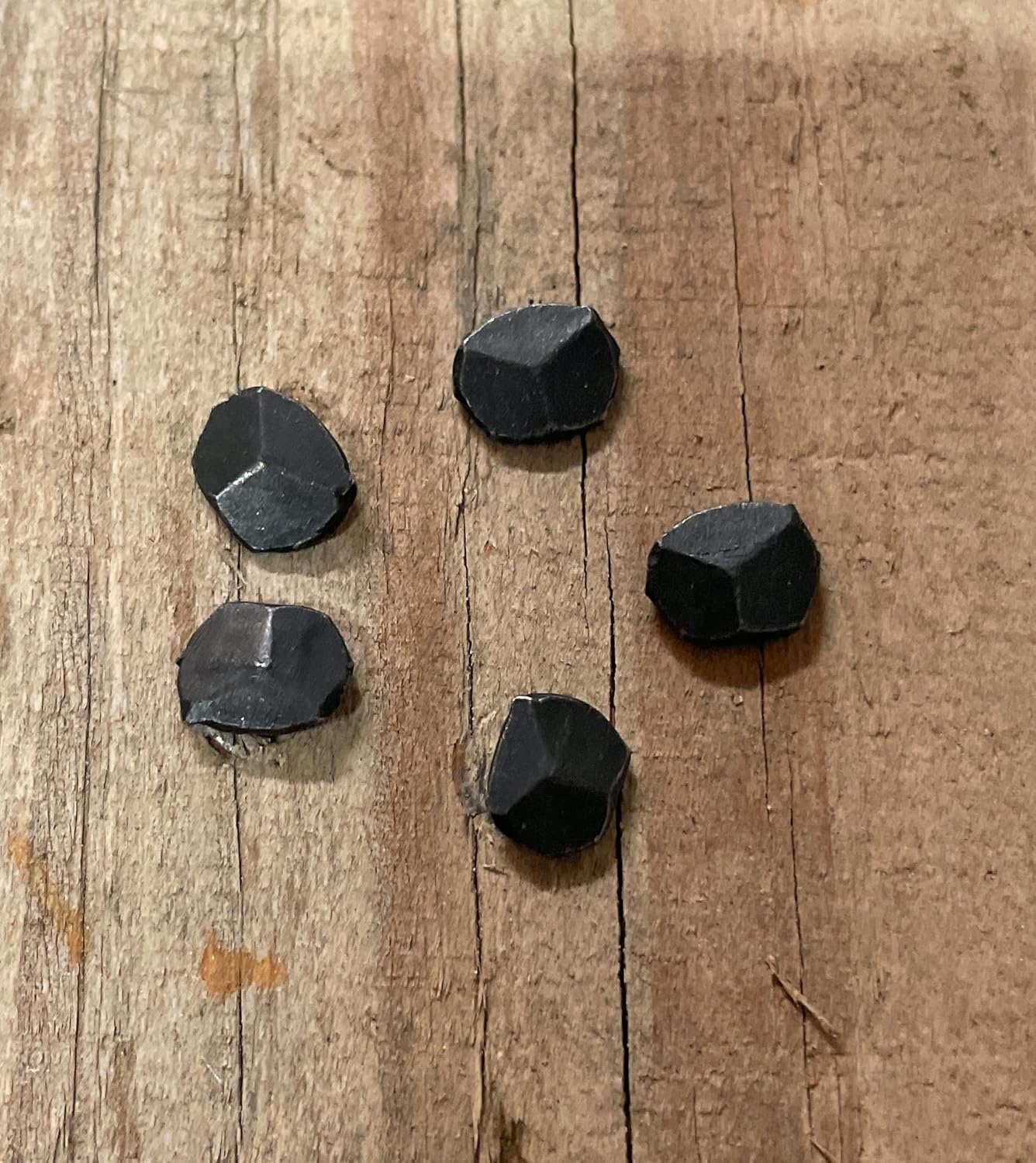 Metal Magery 1" Wrought Head Nails Decorative Antique Rose Head Nail QTY: 25