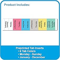 Vista 3 de C-Line Paquete de 12 archivadores verticales de 7 bolsillos para mochila (57100-DS)