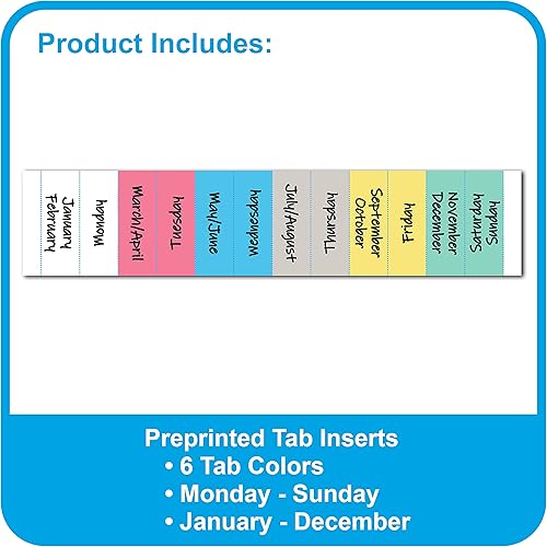 Miniatura 3 de C-Line Paquete de 12 archivadores verticales de 7 bolsillos para mochila (57100-DS)
