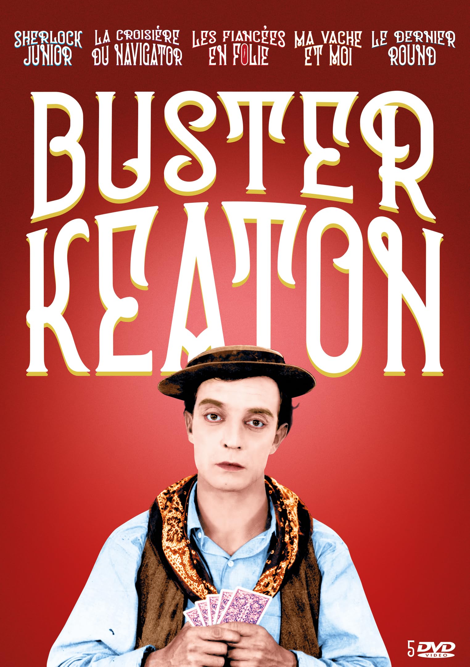 [Elephant Films] Edition officielle française - Buster Keaton - Coffret 5 films - 5 DVD
