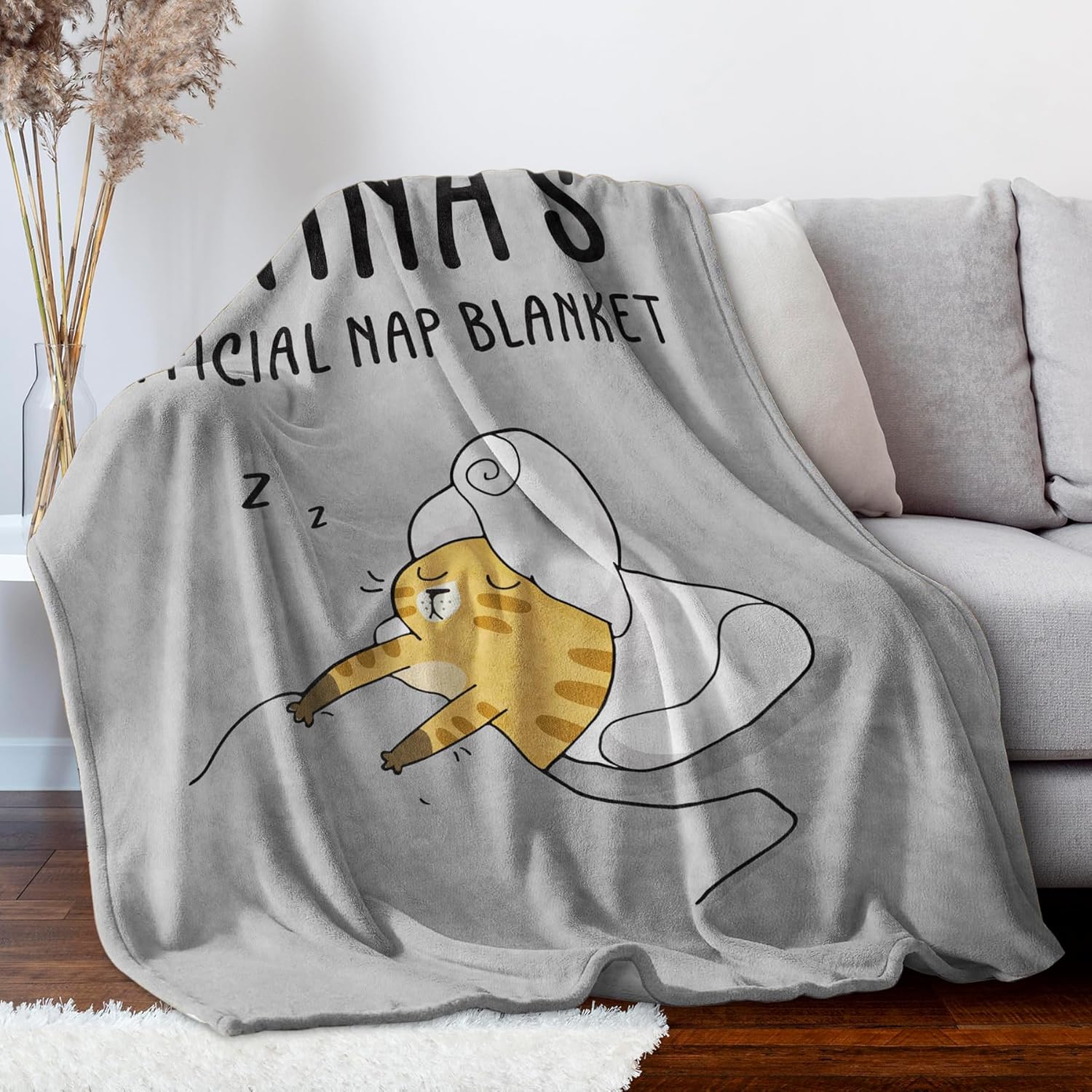 SteadStyle Christmas Nana Gifts from Grandkids – Cozy Blanket for Grandma, Nana Birthday Present, Holiday Throws for Grandmother, Nanny, Nan – 50 x 60 Inches - Image 4