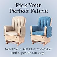 Vista 9 de Foundations SafeRocker - Cojín de microfibra azul, paquete de 2