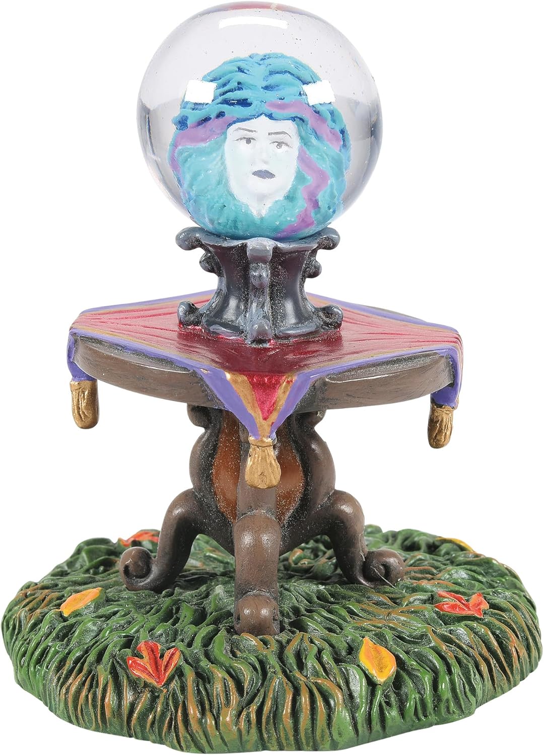 Department 56 Snow Village Halloween Accessories Disney the Haunted Mansion Madame Leota Manifested Figurine, 3.19 Inch, Multicolor