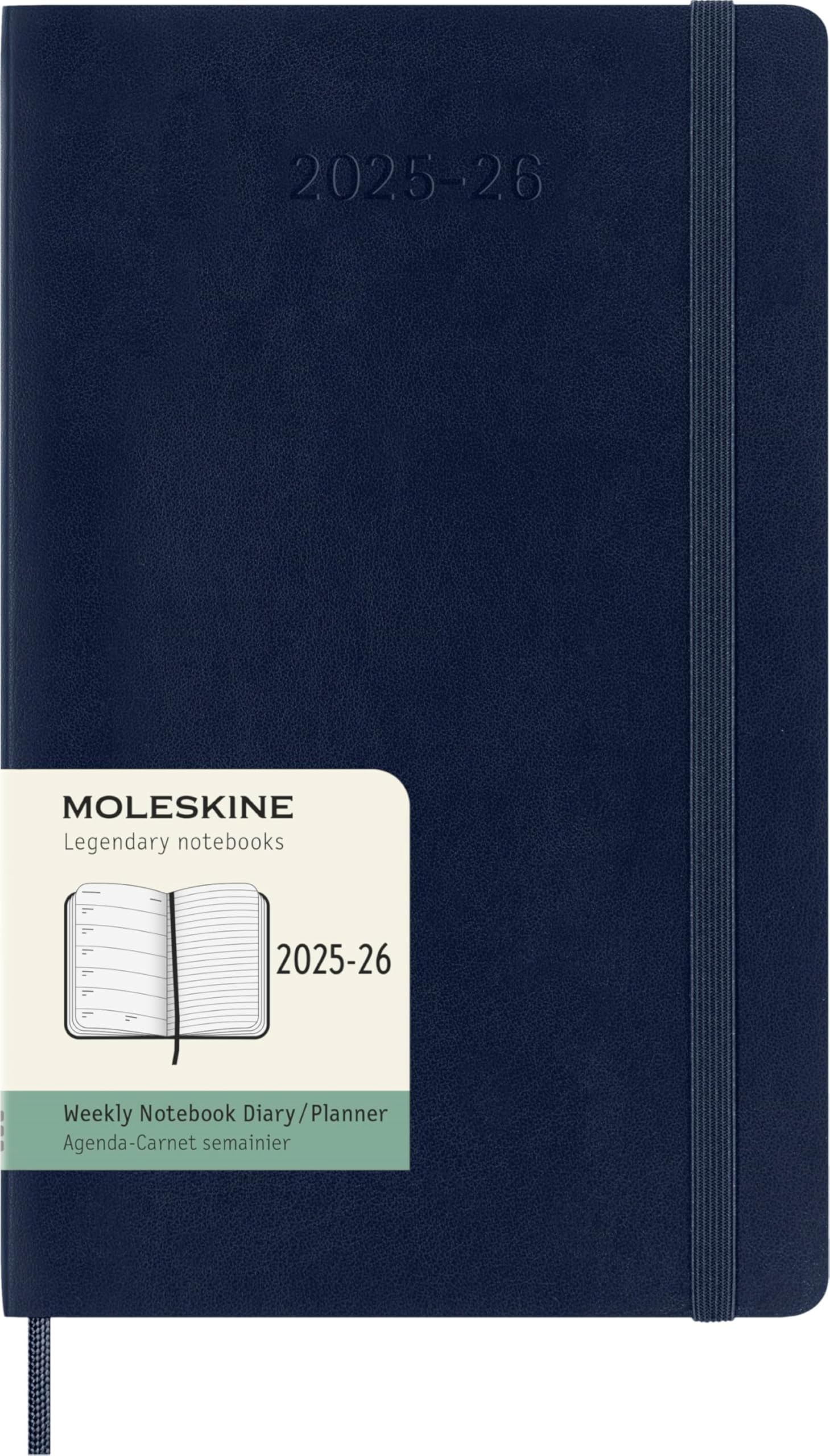 Moleskine 2025 to 2026 18 Month Weekly Large Softcover Diary