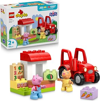 LEGO Duplo Peppa Pig Tracteur et Marché 10468 - 2 Figurines