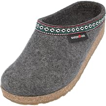 HAFLINGER GZ Clog - Grey, 41 10 Women/8 Men
