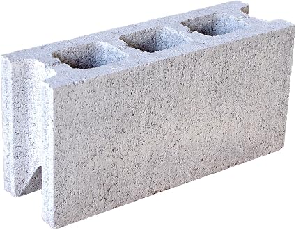Amazon 久保田セメント工業 コンクリートブロック 12cm ヨコ 2個入り 1010 2p レンガ ブロック