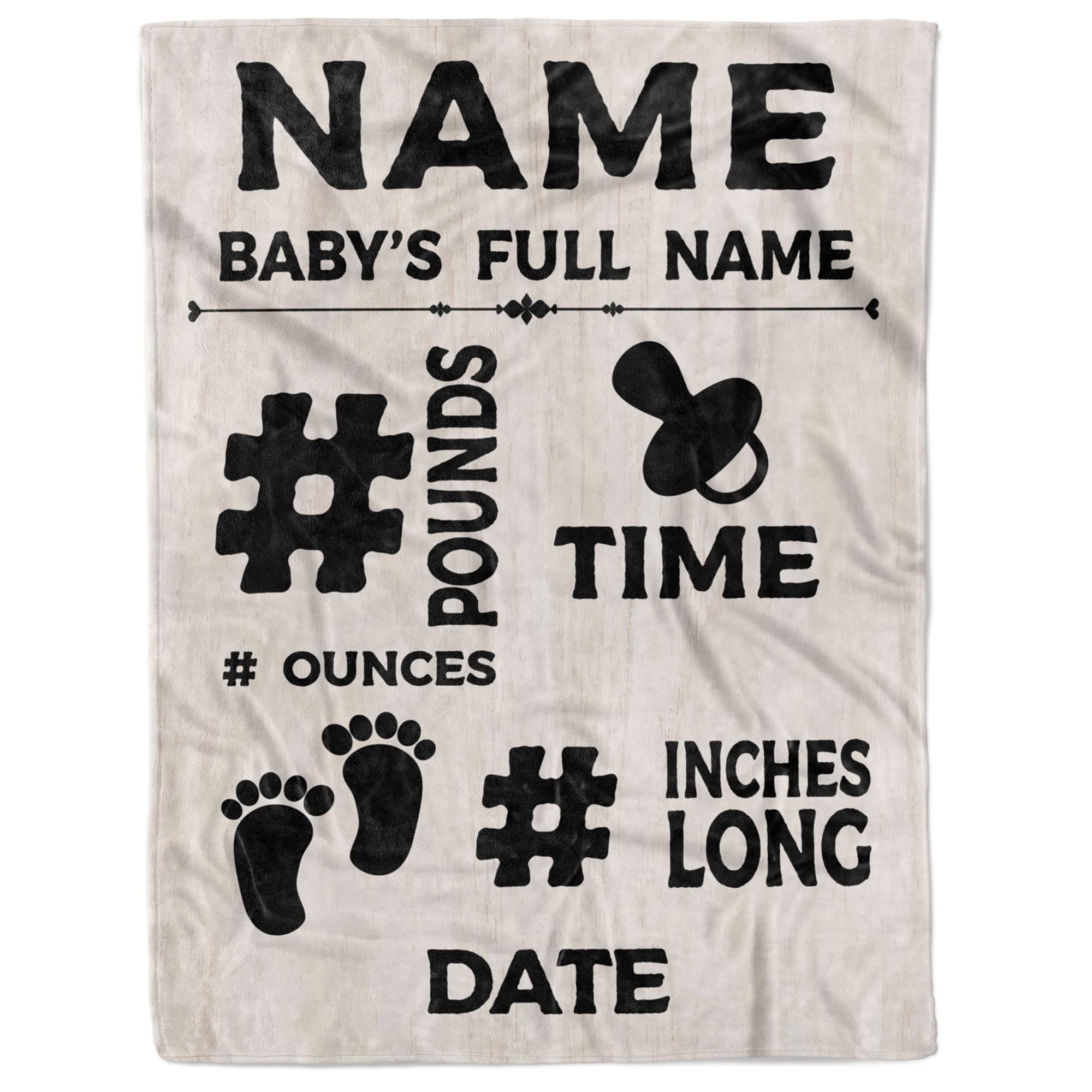 Manta personalizada para recién nacido con nombre para niños y niñas, manta personalizada para recién nacido, manta para nieto, nieta, manta de forro polar para hijo e hija de mamá