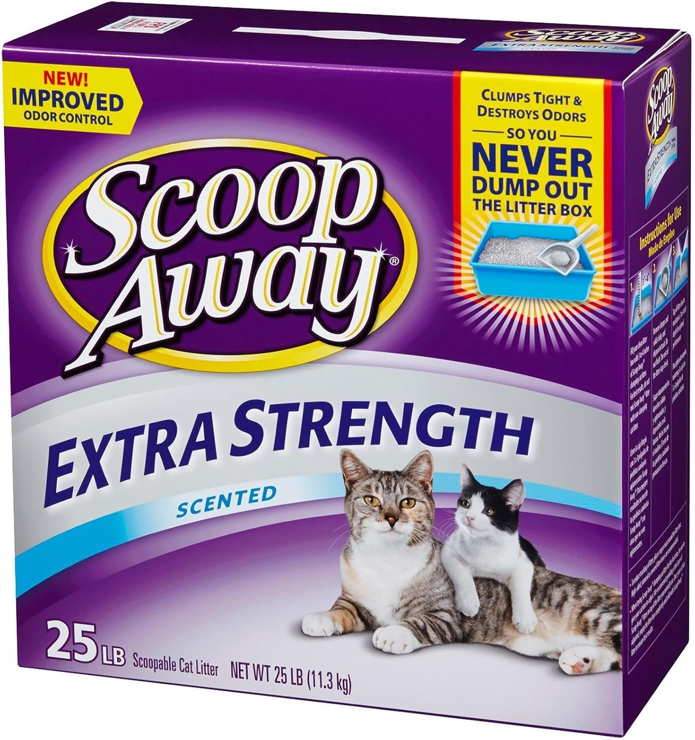 Scoop Away Extra Strength, Scented Litter - 25 lb