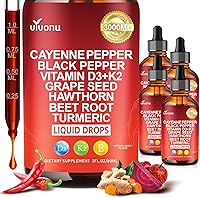 Vista 9 de VivoNu Suplemento de cápsulas blandas de pimienta de cayena, apoya la salud de las venas de las piernas, el corazón y los vasos sanguíneos