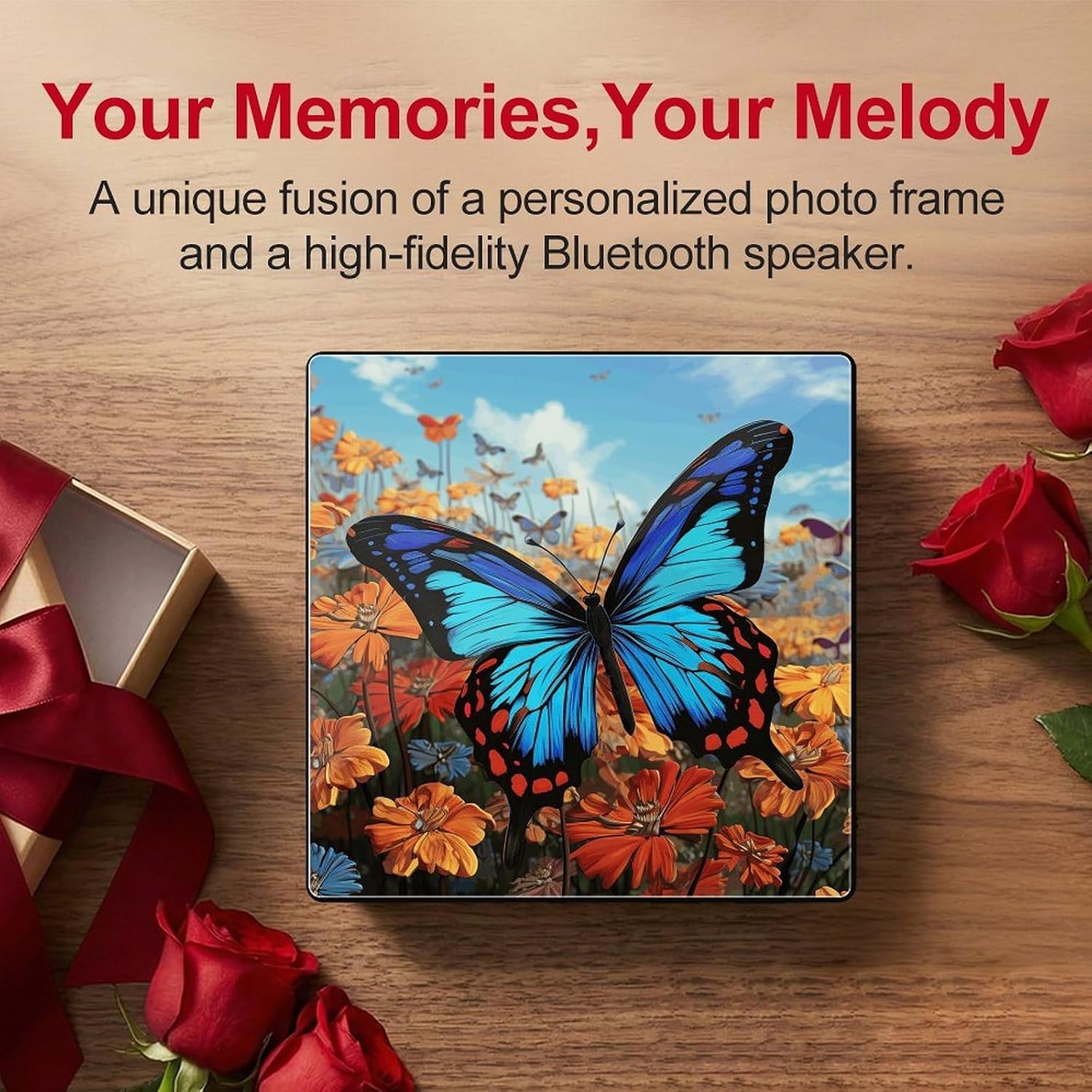 Big Butterfly Music Refrigerator Sticker image 5