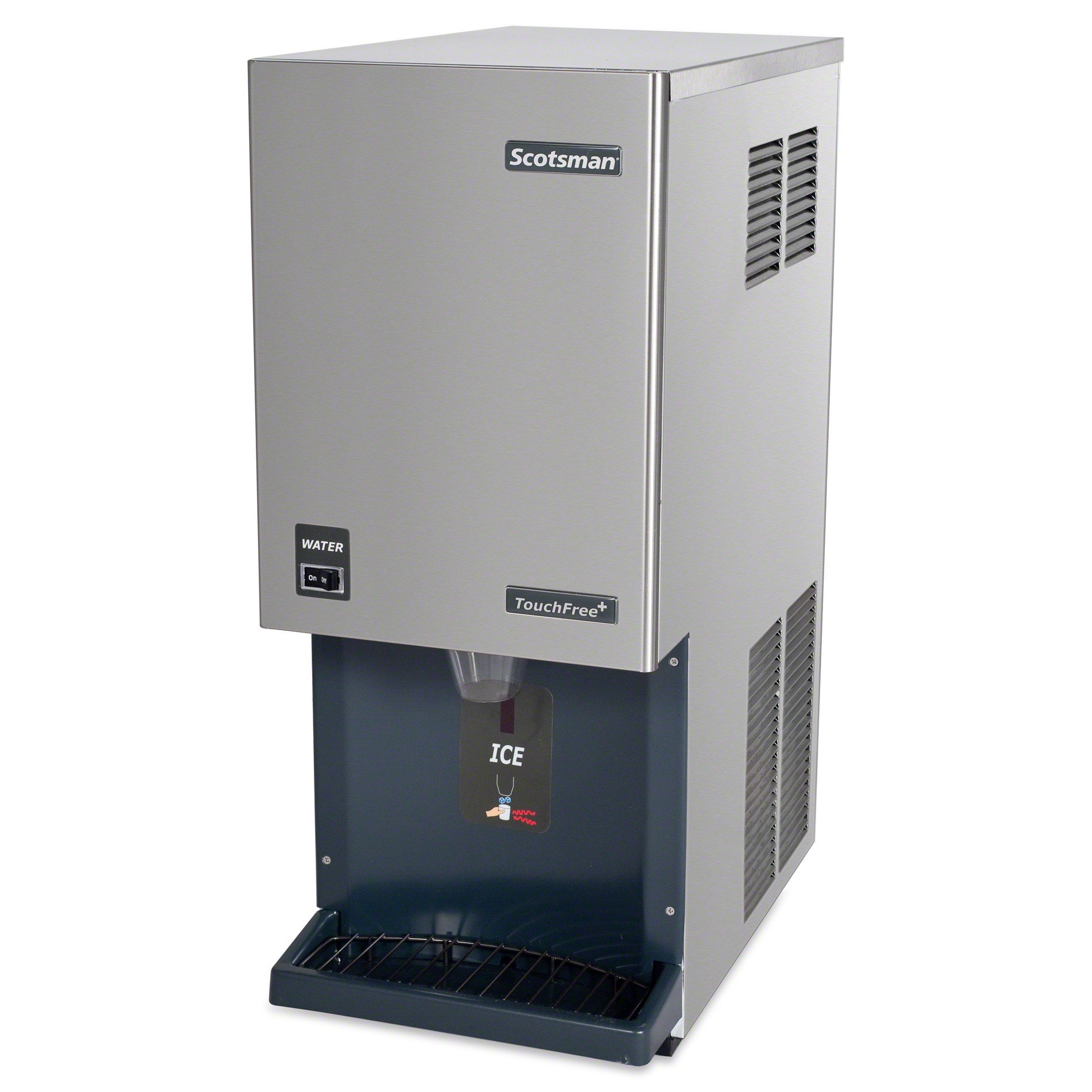 Scotsman Counter Air Cool 392 LB. Touchfree Flake Ice Maker / Disp. | Fridge.com
