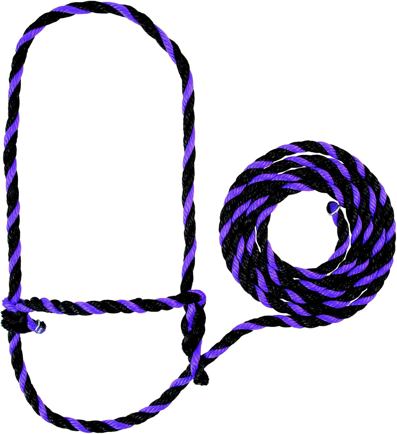 Weaver Leather Rope for Halter Cow, Clover Green/Royal Blue/Hurricane Blue