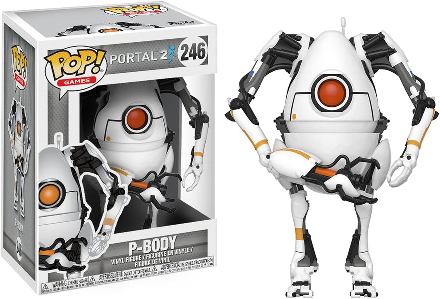 Funko Pop Games: Portal - P-Body Collectible Vinyl Figure