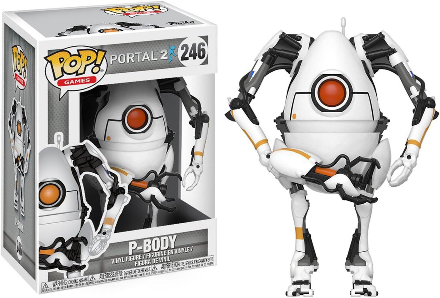 Funko Pop Games: Portal - P-Body Collectible Vinyl Figure